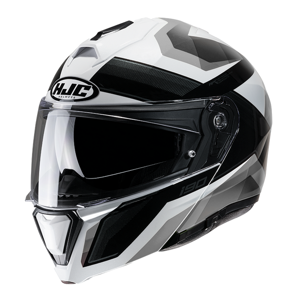 HJC i90 Lark MC10 Motorcycle Helmet Size Large 59cm