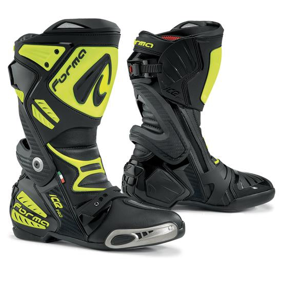 Forma Ice Pro Black Yellow Fluo Boots Size EU 45