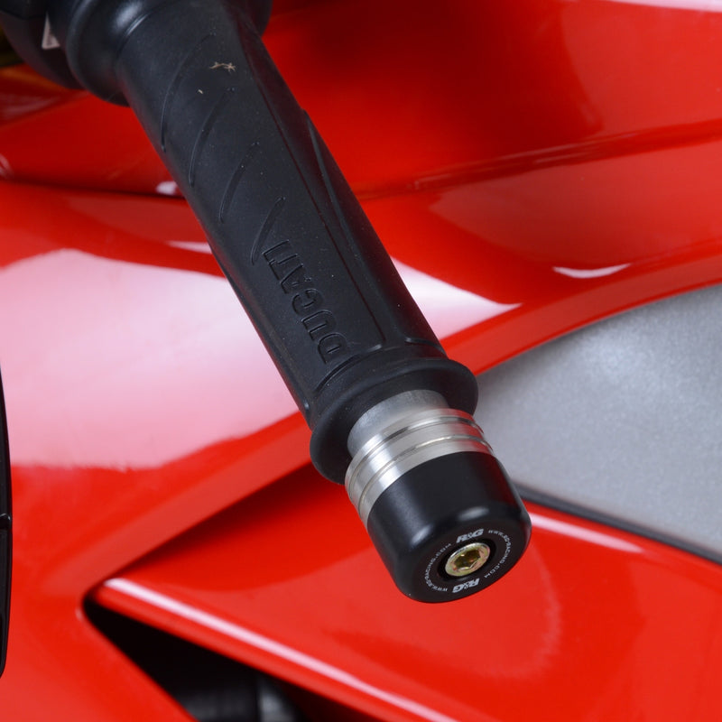 R&G Bar End Sliders Panigale V4; V45; 18-; V4R 20-
