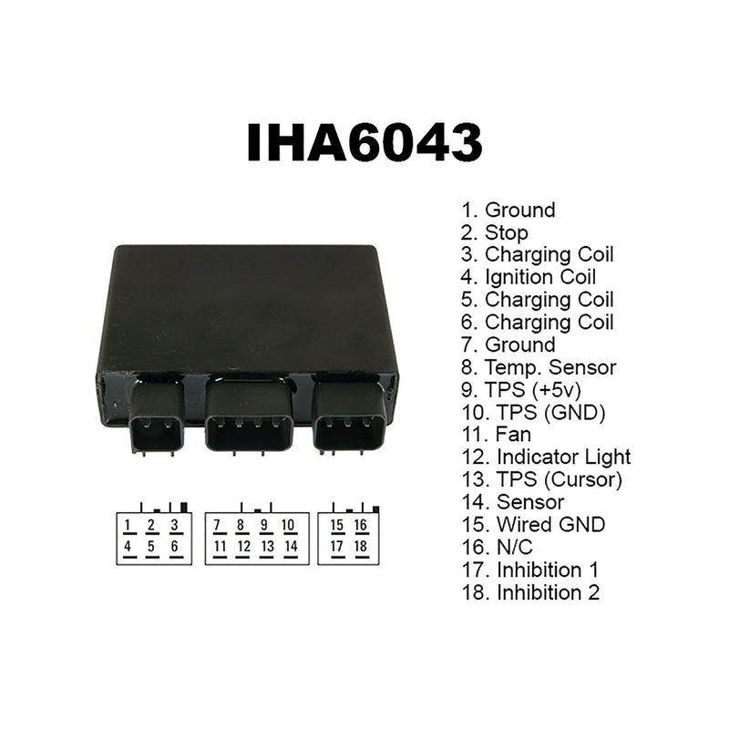 CDI MODULE J&N 160-02035 IHA6043