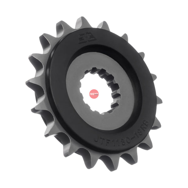 JT Steel Rubber Cushioned 18 Tooth Front Motorcycle Sprocket JTF1180.18RB