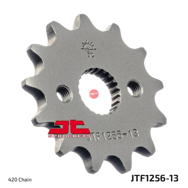 JT Steel 13 Tooth Front Motorcycle Sprocket JTF1256.13
