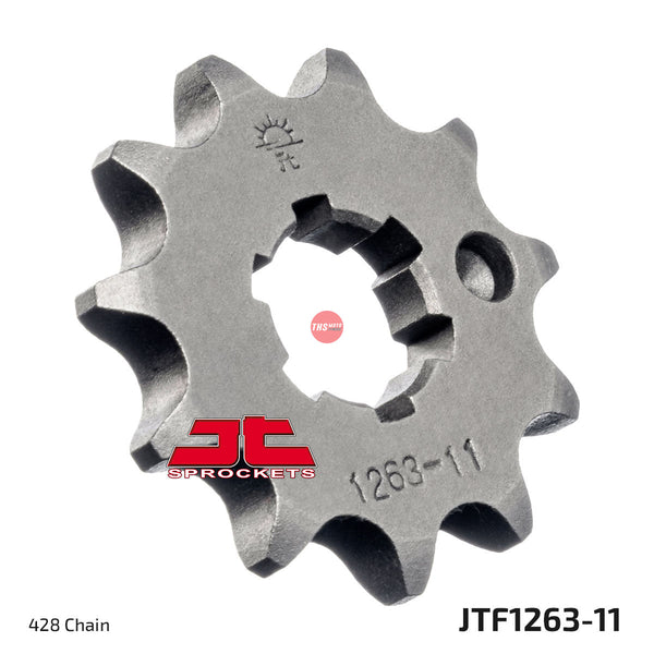JT Steel 11 Tooth Front Motorcycle Sprocket JTF1263.11