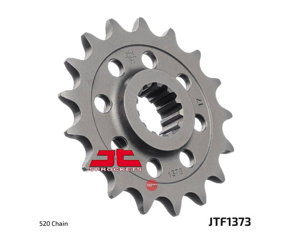 JT Steel 17 Tooth Front Motorcycle Sprocket JTF1373.17