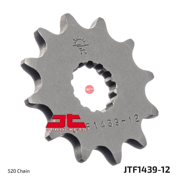 JT Steel 12 Tooth Front Motorcycle Sprocket JTF1439.12
