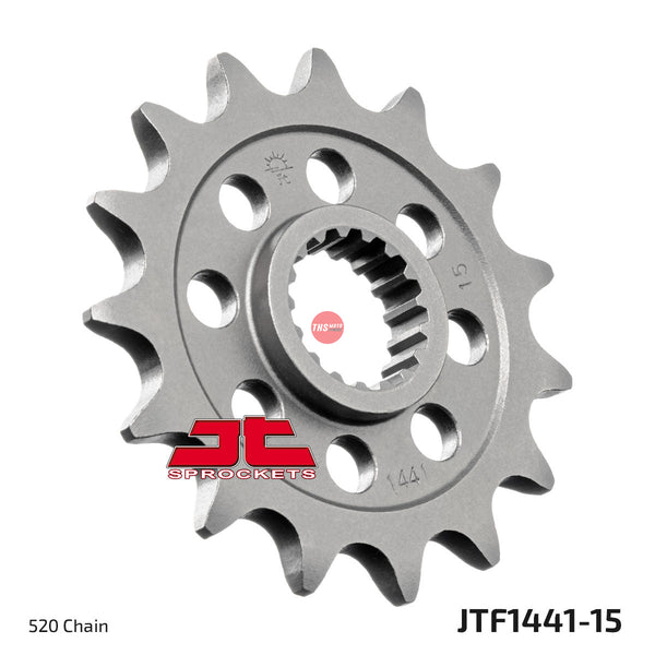 JT Steel 15 Tooth Front Motorcycle Sprocket JTF1441.15