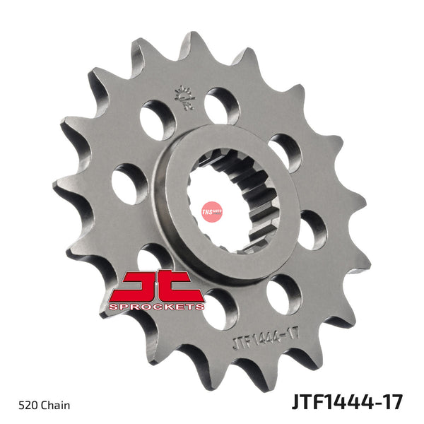 JT Steel 17 Tooth Front Motorcycle Sprocket JTF1444.17