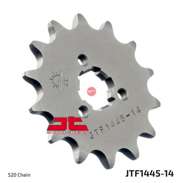 JT Steel 14 Tooth Front Motorcycle Sprocket JTF1445.14