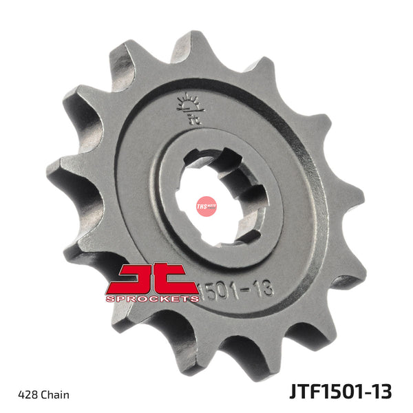 JT Steel 13 Tooth Front Motorcycle Sprocket JTF1501.13