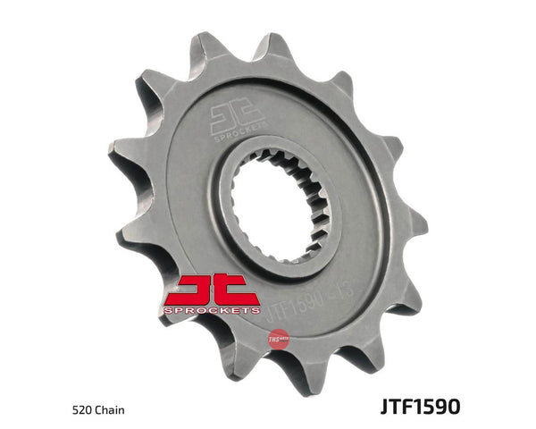 JT Steel 13 Tooth Front Motorcycle Sprocket JTF1590.13