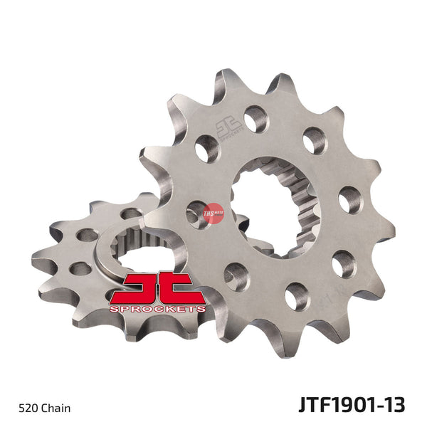 JT Steel 13 Tooth Front Motorcycle Sprocket JTF1901.13