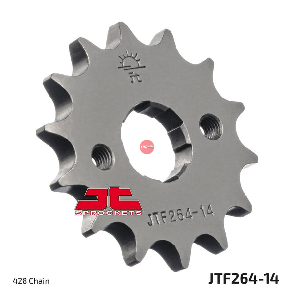 JT Steel 14 Tooth Front Motorcycle Sprocket JTF264.14