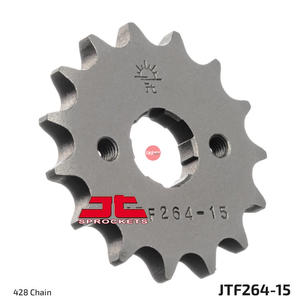 JT Steel 15 Tooth Front Motorcycle Sprocket JTF264.15