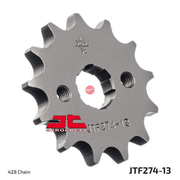 JT Steel 13 Tooth Front Motorcycle Sprocket JTF274.13