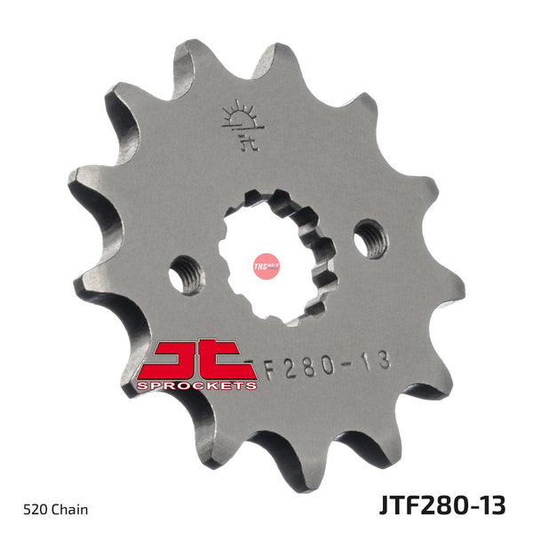 JT Steel 13 Tooth Front Motorcycle Sprocket JTF280.13