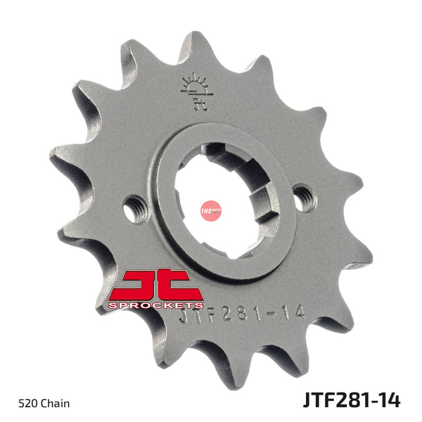 JT Steel 14 Tooth Front Motorcycle Sprocket JTF281.14