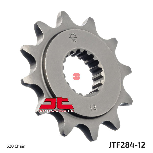 JT Steel 12 Tooth Front Motorcycle Sprocket JTF284.12