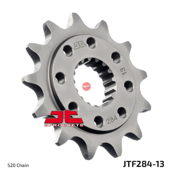 JT Steel 13 Tooth Front Motorcycle Sprocket JTF284.13