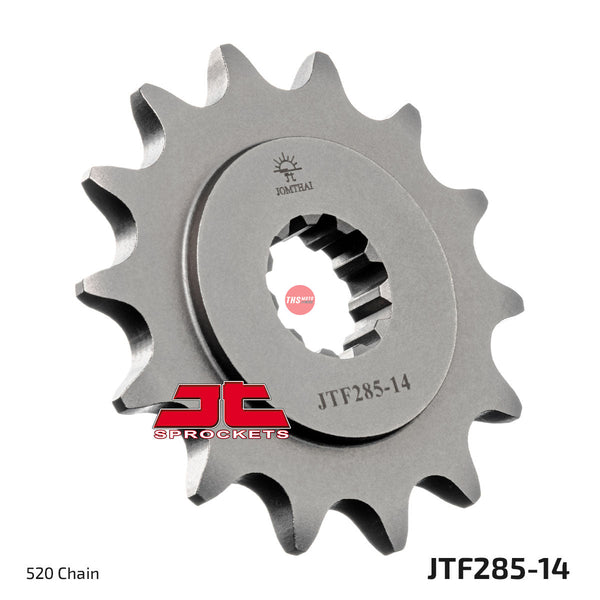 JT Steel 14 Tooth Front Motorcycle Sprocket JTF285.14