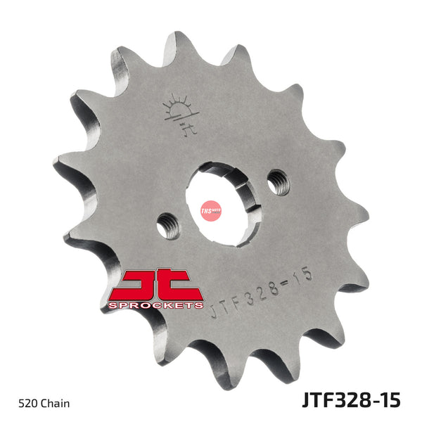JT Steel 15 Tooth Front Motorcycle Sprocket JTF328.15
