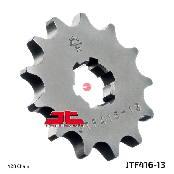 JT Steel 13 Tooth Front Motorcycle Sprocket JTF416.13