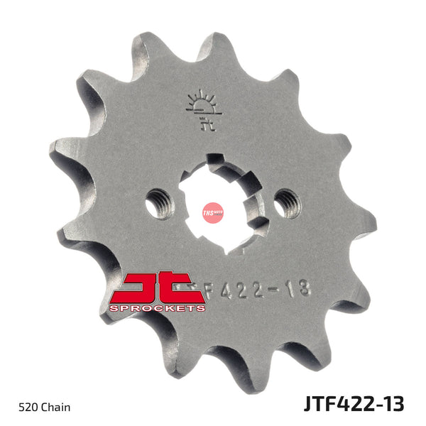 JT Steel 13 Tooth Front Motorcycle Sprocket JTF422.13