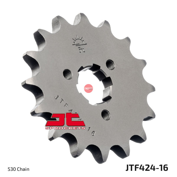JT Steel 16 Tooth Front Motorcycle Sprocket JTF424.16