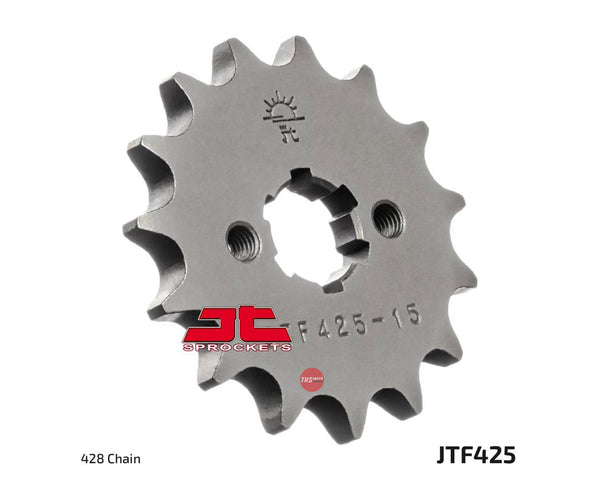 JT Steel 15 Tooth Front Motorcycle Sprocket JTF425.15