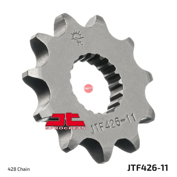 JT Steel 11 Tooth Front Motorcycle Sprocket JTF426.11