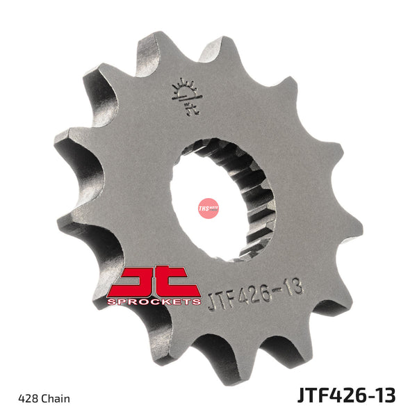 JT Steel 13 Tooth Front Motorcycle Sprocket JTF426.13