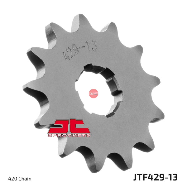 JT Steel 13 Tooth Front Motorcycle Sprocket JTF429.13