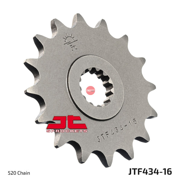 JT Steel 16 Tooth Front Motorcycle Sprocket JTF434.16