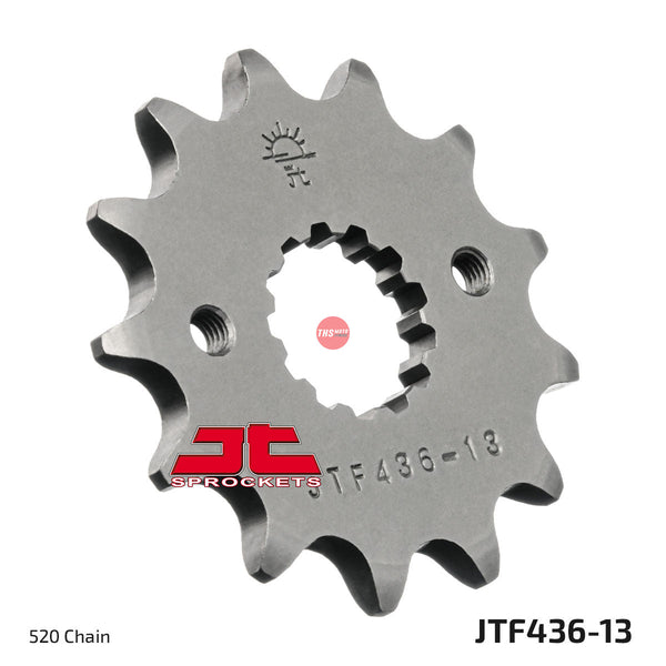 JT Steel 13 Tooth Front Motorcycle Sprocket JTF436.13