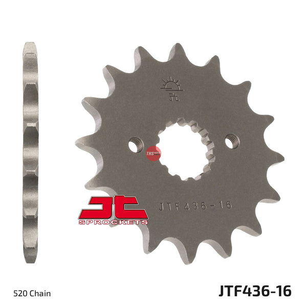 JT Steel 16 Tooth Front Motorcycle Sprocket JTF436.16