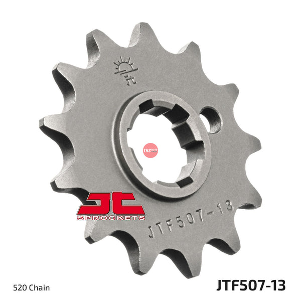 JT Steel 13 Tooth Front Motorcycle Sprocket JTF507.13