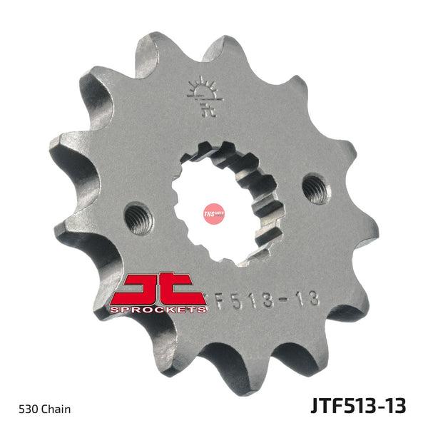 JT Steel 13 Tooth Front Motorcycle Sprocket JTF513.13