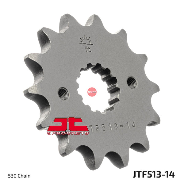 JT Steel 14 Tooth Front Motorcycle Sprocket JTF513.14