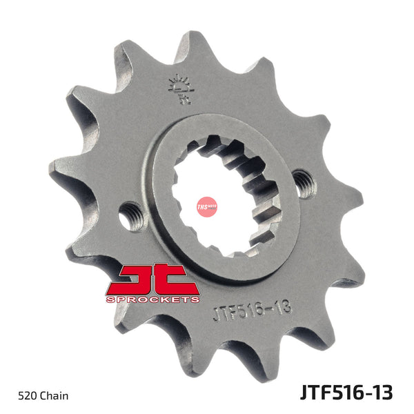 JT Steel 13 Tooth Front Motorcycle Sprocket JTF516.13