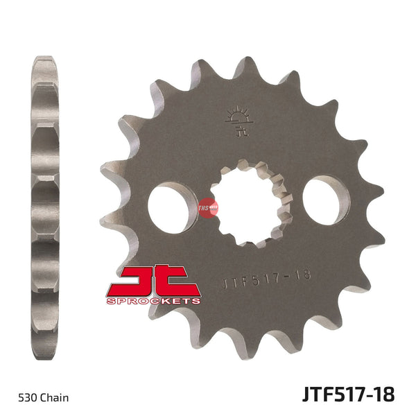 JT Steel 18 Tooth Front Motorcycle Sprocket JTF517.18