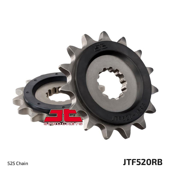 JT Front Rubber Cushion Sprocket 520.16RB 16Tooth #525 Pitch Chain