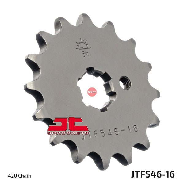 JT Steel 16 Tooth Front Motorcycle Sprocket JTF546.16