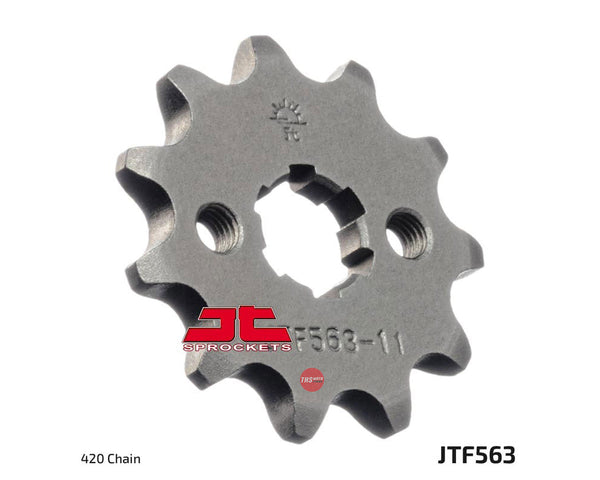 JT Steel 11 Tooth Front Motorcycle Sprocket JTF563.11