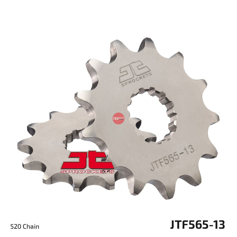 JT Steel 13 Tooth Front Motorcycle Sprocket JTF565.13