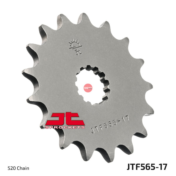 JT Steel 17 Tooth Front Motorcycle Sprocket JTF565.17