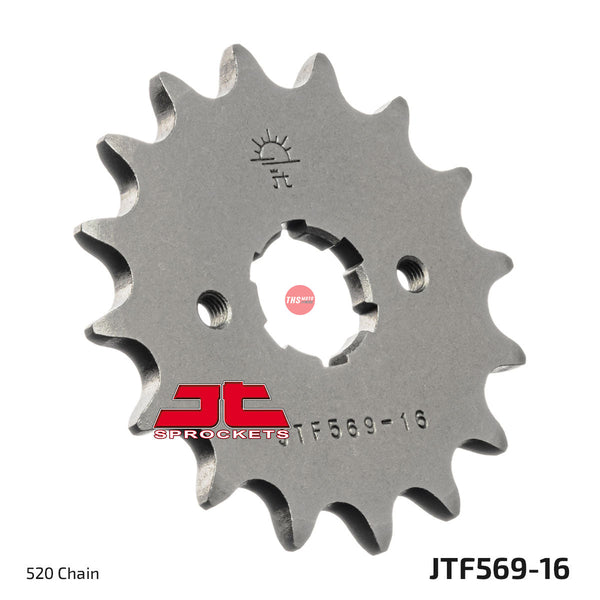 JT Steel 16 Tooth Front Motorcycle Sprocket JTF569.16
