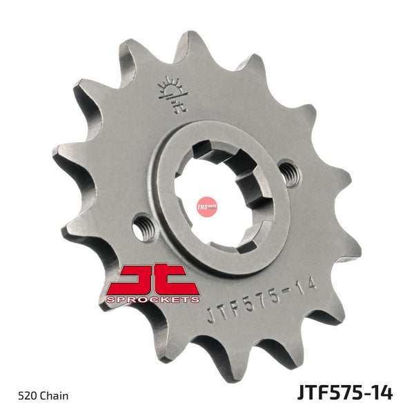 JT Steel 14 Tooth Front Motorcycle Sprocket JTF575.14