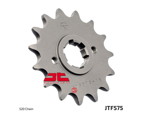 JT Steel 15 Tooth Front Motorcycle Sprocket JTF575.15