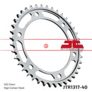 JT Steel 40 Tooth Rear Motorcycle Sprocket JTR1317.40