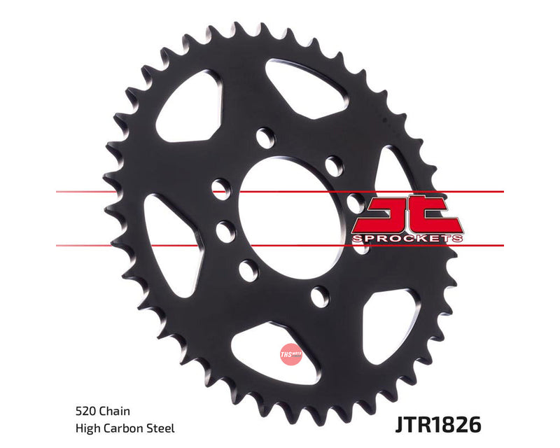 JT Steel 40 Tooth Rear Motorcycle Sprocket JTR1826.40