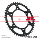 JT Steel Self Cleaning 47 Tooth Rear Motorcycle Sprocket JTR808.47SC